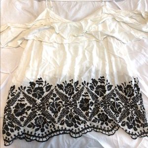 Mossimo Black off shoulder top